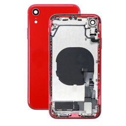 Apple iPhone XR - Rear Housing with Small Parts (Red)