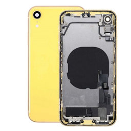 Apple iPhone XR - Rear Housing with Small Parts (Yellow)