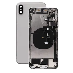 Apple iPhone XS Max - Rear Housing with Small Parts (Silver)