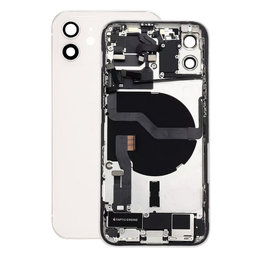 Apple iPhone 12 - Rear Housing with Small Parts (White)