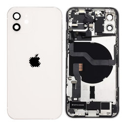 Apple iPhone 12 - Rear Housing with Small Parts (White)