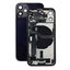 Apple iPhone 12 Mini - Rear Housing with Small Parts (Black)