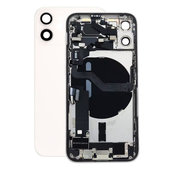 Apple iPhone 12 Mini - Rear Housing with Small Parts (White)
