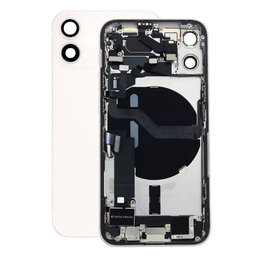 Apple iPhone 12 Mini - Rear Housing with Small Parts (White)