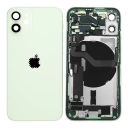 Apple iPhone 12 Mini - Rear Housing with Small Parts (Green)