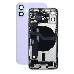 Apple iPhone 12 Mini - Rear Housing with Small Parts (Purple)