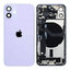Apple iPhone 12 Mini - Rear Housing with Small Parts (Purple)