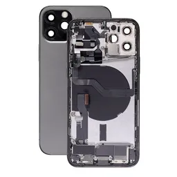 Apple iPhone 12 Pro - Rear Housing with Small Parts (Graphite)