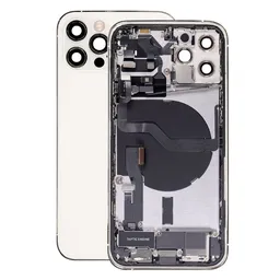 Apple iPhone 12 Pro - Rear Housing with Small Parts (Silver)