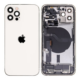 Apple iPhone 12 Pro - Rear Housing with Small Parts (Silver)