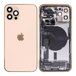 Apple iPhone 12 Pro - Rear Housing with Small Parts (Gold)