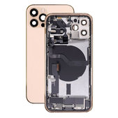 Apple iPhone 12 Pro - Rear Housing with Small Parts (Gold)