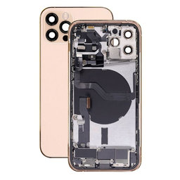 Apple iPhone 12 Pro - Rear Housing with Small Parts (Gold)