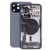 Apple iPhone 12 Pro - Rear Housing with Small Parts (Blue)