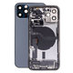Apple iPhone 12 Pro - Rear Housing with Small Parts (Blue)