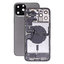 Apple iPhone 12 Pro Max - Rear Housing with Small Parts (Graphite)