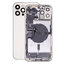 Apple iPhone 12 Pro Max - Rear Housing with Small Parts (Silver)