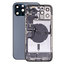Apple iPhone 12 Pro Max - Rear Housing with Small Parts (Blue)
