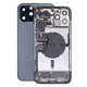 Apple iPhone 12 Pro Max - Rear Housing with Small Parts (Blue)