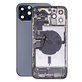 Apple iPhone 12 Pro Max - Rear Housing with Small Parts (Blue)