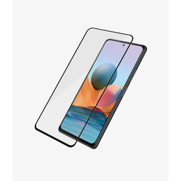 PanzerGlass - Tempered Glass Case Friendly for Xiaomi Redmi Note 10 Pro, 10 Pro Max, Mi 11i, Poco F3, black
