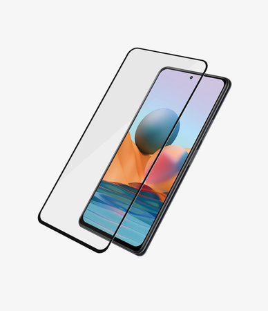 PanzerGlass - Tempered Glass Case Friendly for Xiaomi Redmi Note 10 Pro, 10 Pro Max, Mi 11i & Poco F3, black