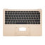 Apple MacBook Air 13" A1932 (2018 - 2019) - Top Keyboard Frame + Keyboard UK (Gold)
