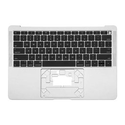 Apple MacBook Air 13" A1932 (2018 - 2019) - Top Keyboard Frame + Keyboard US (Silver)