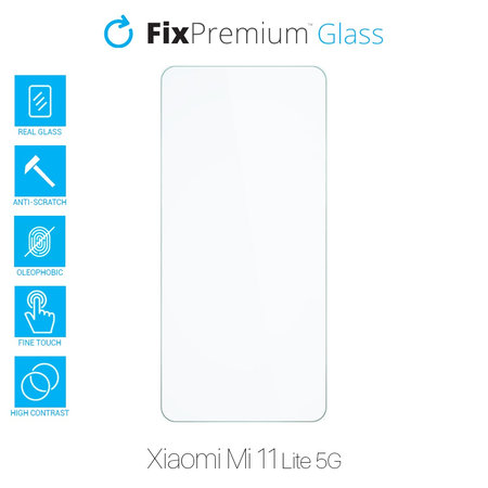 FixPremium Glass - Tempered Glass for Xiaomi Mi 11 Lite 5G
