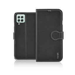 Fonex - Case Book Identity for Samsung Galaxy A22 5G, black