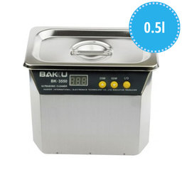 Baku BK-3550 - Stainless Steel Ultrasonic Cleaner - 0.5L