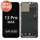 Display for iPhone 13 Pro Max, Touch Screen with Frame, Refurbished