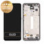 Samsung Galaxy A52s 5G A528B - LCD Display + Touch Screen + Frame (Awesome Black) - GH82-26861A, GH82-26863A, GH82-26910A, GH82-26909A Genuine Service Pack