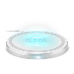 SBS - Wireless Charger with QI, white