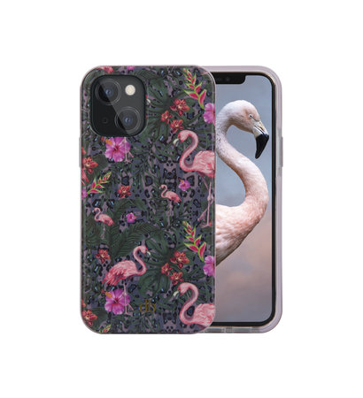 dbramante1928 - Pouzdro Capri pro iPhone 13 mini, tropical flamingo