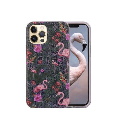 dbramante1928 - Pouzdro Capri pro iPhone 13 Pro, tropical flamingo