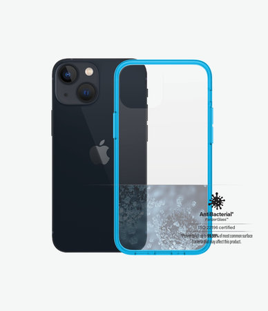 PanzerGlass - Case ClearCaseColor AB for iPhone 13 mini, bondi blue