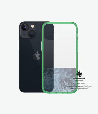 PanzerGlass - Case ClearCaseColor AB for iPhone 13 mini, lime