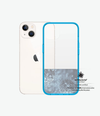 PanzerGlass - Case ClearCaseColor AB for iPhone 13, bondi blue