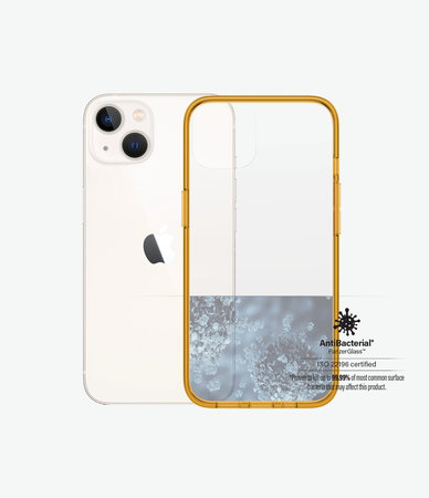 PanzerGlass - Case ClearCaseColor AB for iPhone 13, tangerine