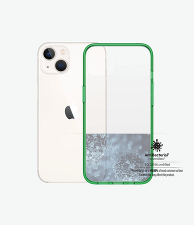 PanzerGlass - Case ClearCaseColor AB for iPhone 13, lime