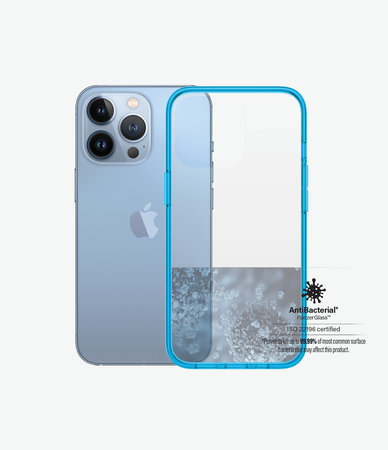PanzerGlass - Case ClearCaseColor AB for iPhone 13 Pro, bondi blue