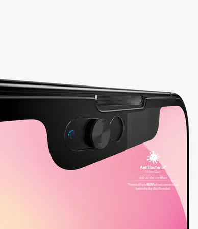 PanzerGlass - Tempered glass Case Friendly CamSlider AB for iPhone 13 mini, black