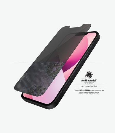 PanzerGlass - Tempered Glass Standard Fit Privacy AB for iPhone 13 mini, transparent