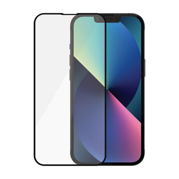 PanzerGlass - Tempered Glass Case Friendly AB for iPhone 13, 13 Pro & 14, black
