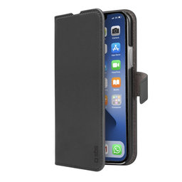 SBS - Case Book Wallet for iPhone 13 Pro, black