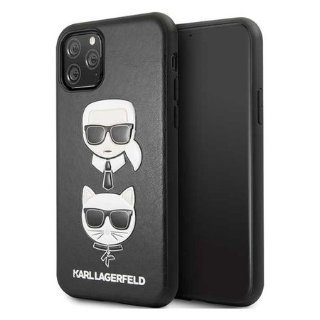 Karl Lagerfeld - Karl & Choupette Case for iPhone 11 Pro, black