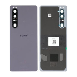 Sony Xperia 1 III - Battery Cover (Puple) - A5032187A Genuine Service Pack