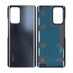 Xiaomi Redmi Note 10 Pro - Battery Cover (Onyx Gray) - 55050000US4J Genuine Service Pack