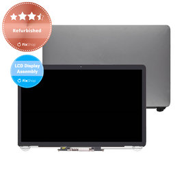 Apple MacBook Air 13" A1932 (2018) - LCD Display + Front Glass + Case (Space Gray) Refurbished